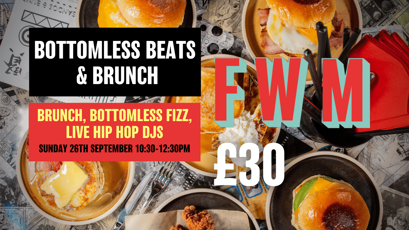 Bottomless beats & brunch